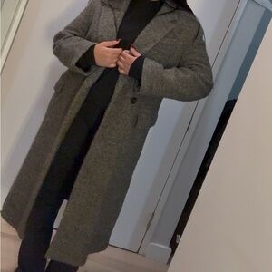 Zara Gray Trench Coat